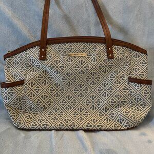 Relic/Fossil Cloth R Pattern Shoulder Bag